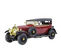 TAQCGH Scaled Model Car Replica 22cm Scale Die-cast Vehicles 1/24 For Rolls-Royce Phantom First Generation Classic Car Model Motor Vehicles(Red)