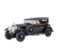 TAQCGH Scaled Model Car Replica 22cm Scale Die-cast Vehicles 1/24 For Rolls-Royce Phantom First Generation Classic Car Model Motor Vehicles(Black)
