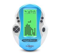 TAQY Creative Block Game console Adjustable Green Backlight 26 Brick Games Tank Battle/Racing Kid's Electronic Game Puzzle Retro Handheld Portable Game Machine Toys Children/Festival Gifts (Blue)