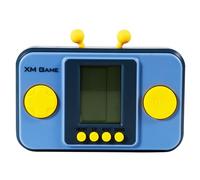 TAQY Creativity Brick Game Console 26 Block Games Adjustable Level/Speed Retro Handheld Game Console Soft Silicone Buttons Racing/Tank Battle Electronic Toys Children's (Blue)