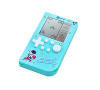 TAQY New Block Game console with 26 Game Macaron Colors Retro Game Machine Pocket Game Machine Brick Game/Racing/Tank Battle Puzzle Toy Electronic Nostalgic Handheld Device Children's Gift (Green)