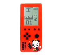 TAQY Panda Cartoon Retro Cube Game Console 26 Brick Games 2574 Levels Adjustable Speed/Difficulty Children/Adult Gandheld Electronic Game Block/Racing/Tank Battle Puzzle Toys (SRed)