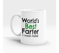 tar Coffee Cup Funny Worlds Best Father FA*TER Gifts for Women Men, 11 oz Novelty Mug for Friend, Happy Birthday Mug Party Idea as a Joke Anniversary Best Present