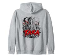 Tara Buddhist Goddess Lotus Moon Phases Meditation Zip Hoodie