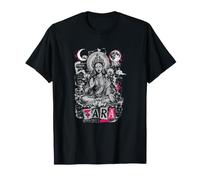 Tara Buddhist Goddess Moon Lotus Sacred Symbol T-Shirt