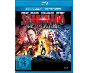 TARA/HASSELHOFF,DAVID REID - SHARKNADO 4: THE 4TH AWAKENS 3D BLU-RAY NEW