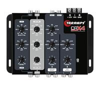 Taramp's CRX4 4-Way Electronic Crossover for Guitar, Bass, Keyboard, Drum, All; Black Solid State Amplifier; Musical Instrument Crossover; 4 Channels, 4 Bands; 12dB / 8; 190 x 145 x 40mm; 0.56 kg