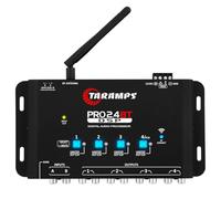 Taramps Pro 2.4 BT Bluetooth DSP Crossover Full, Digital Signal Processor, Car Audio Equalizer with App, Gain up to 9V, 15 Band Graphic Equalization, 12 preset EQ, 2 in and 4 Out, High Level Input