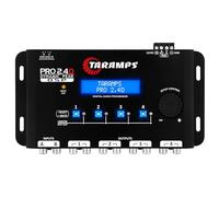 Taramp's Pro 2.4D Dynamic Peak DSP Crossover Full Digital Signal Processor and Equalizer with 4-Channel Out, 5-Band Input Equalizer 12 preset, Peak Limiter Function