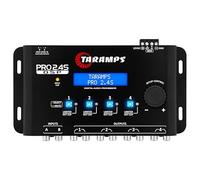 Taramps Pro 2.4S DSP Crossover full Digital Signal Processor and Equalizer with sequencer 15-band Graphic Equalization 12 preset EQ 2-Channel in and 4-Channel Out