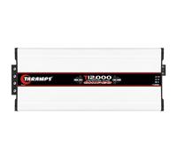 Taramps T 12,000 Chipeo 0.5 Ohm 12000 Watt Rms 12.6 Volt, 1 Channel, Car Audio Amplifier, Perfect for Subwoofer, High Power Class D, Digital Monobloc Mosfet, RCA Input, Control