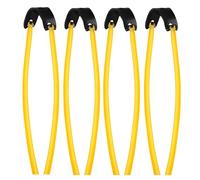 TARANDUS Slingshot Replacement Band,Heavy Duty Wrist Rocket Elastic Rubber Bands,Wrist Rocket Sling Shot Replacement rubberband for Hunting Resortera (4Pcs Heavy Duty(6-9mm))