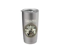 Taranis Celtic God of Storms and Thunder Stainless Steel Insulated Tumbler