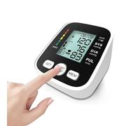 TaranNova Blood Pressure Monitors CE Approved UK, Upper Arm Blood Pressure Monitor for Home Use Blood Pressure Machine with BP Cuff LED Backlight Display Detection 2x99 Records,Cuff 22-42cm.