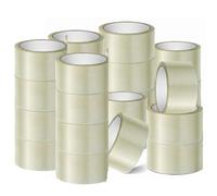TaranNova Clear Packaging Tape Roll - Heavy Duty, Low Noise, Secure & Strong Adhesive, Parcel Tape For Packing Boxes, Moving, And Long Term Storage (24, 72mm x 66m)