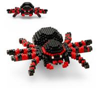 Tarantula Building Blocks Set, 2000+ PCS Gothic Spider Arachnid Mini Bricks Model Toys with Snake, Animals Collectible Decorative Kit, for Adults & Teens