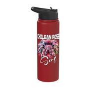 Tarantula Chilean Rose Tarantula Girl Spider Stainless Steel Insulated Water Bottle