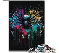 Tarantula Colourful Jigsaw Puzzles 1000 Pieces for Adults Teens, Challenging To Complete But Fun And Humorous Birthday Present, Gifts, Wall Art (50x75cm)