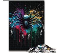Tarantula Colourful Jigsaw Puzzles for Teenagers, Learning Educational Toys Family Games Suitable for Desktop Decoration (26x38cm)