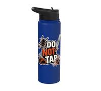 Tarantula Do Not Tap Funny Spider Pet Owner Stainless Steel Insulated Water Bottle