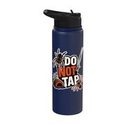 Tarantula Do Not Tap Funny Spider Pet Owner Stainless Steel Insulated Water Bottle