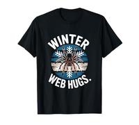 Tarantula Hug with Winter Web Hugs T-Shirt
