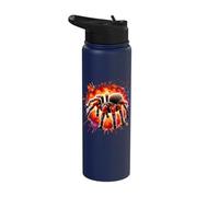 Tarantula Mexican Red Knee Tarantula Design Stainless Steel Insulated Water Bottle