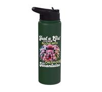 Tarantula Pet Chilean Rose Tarantula Girl Stainless Steel Insulated Water Bottle