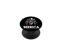 Tarantula Spider Halloween Spooky Scary American Flag PopSockets Adhesive PopGrip
