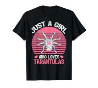 Tarantula Spider Lover Tee Just A Girl Who Loves Tarantulas T-Shirt