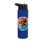 Tarantula Spirit Animal Mexican Red Knee Tarantula Stainless Steel Insulated Water Bottle
