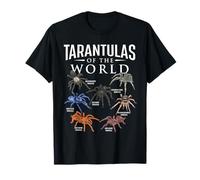 Tarantulas Of The World - Arachnid Lover Spider Arachnophile T-Shirt