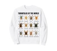 Tarantulas of the World Spider Species Arachnid Lovers Sweatshirt