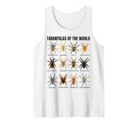 Tarantulas of The World Spider Species Arachnid Lovers Tank Top