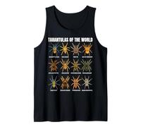 Tarantulas of The World Spider Species Arachnid Lovers Tank Top