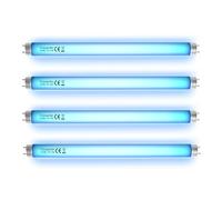 Tararium 4 Pack 10W T8 UV Replacement Bulbs BL368 13 Inch - Compatible with 20W Fly Zapper, Bug Zapper & Mosquito Killer - UV Light Tubes for Electric Insect Killer (4 x Bulbs)