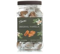 Taras All Natural Gourmet Original Vanilla Caramel: Small Batch, Creamy & Individually Wrapped - Original Vanilla, 20 Oz