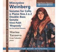 Tarasova,Marina - Sonaten Für Cello & Piano 1 & 2/Kontrabaß-Sonate/+