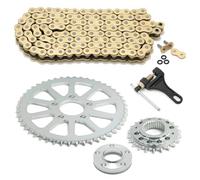 TARAZON Belt to Chain Conversion Kit 21T Front 48T Rear Chain Drive Sprocket Conversion for Harley Softail 2000-2006