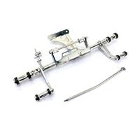 TARAZON For VS 1400 VS1400 GLP Intruder 1987-2004 Forward Controls Rearsets Footpegs Silver