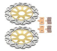 TARAZON Front Brake Discs Rotors Pads for Honda CBR900RR CBR 900 RR 1994-1997 VTR 1000 F Firestorm 1997-2007