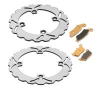 TARAZON Front Rear Brake Discs Rotors pads for Honda XR 650 L 1993-2021