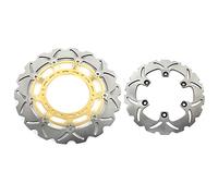 Tarazon Front & Rear Brake Disks Fit for Yamaha XT 660 X Supermoto 2004-2016 2005 2006 2007 2008 2009 2010 2011 2012 2013 2014 2015
