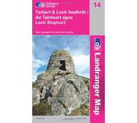 Tarbert and Loch Seaforth: Sheet 14 (OS Landranger Map)
