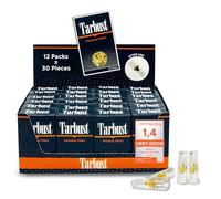 Tarbust 360 Cigarette Filters Tips for Regular and King Size, Smart Tar Filters for Cigarettes, 360 Plastic Compatible with 8mm Mouthpiece for Smoking