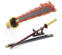 Tarcury Samurai Katana Building Kit - Tsugikuni Yoriichi Sword Anime Model, 656 Pieces, 38.9 in Long with Scabbard and Stand - Cosplay Toy for Kids and Adults