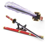 Tarcury Sandai Kitetsu Anime Sword Building Kit, 39in Katana with Scabbard and Stand, Ideal for Cosplay, 790 Pieces - Easy to Assemble and Display, Suitable for Kids and Adults