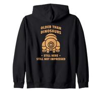 Tardigrade Humor Older Than Dinosaurs Zip Hoodie