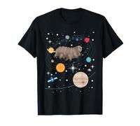 Tardigrade In Space - Water Bear Microbiology Moss Piglet T-Shirt