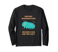 Tardigrade Instant Regeneration Science Humor Long Sleeve T-Shirt